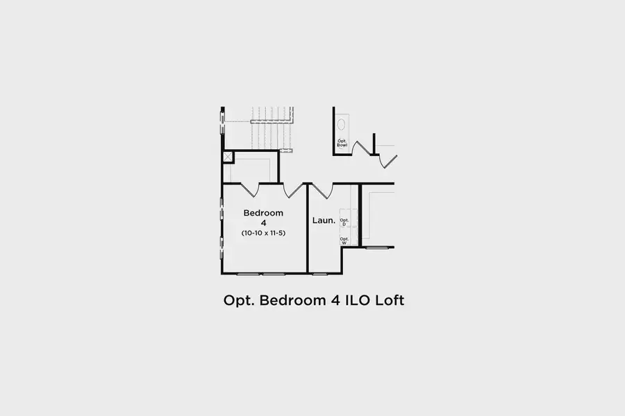 2D floor plan layout of this home in Bearwood Estates, Mount Pleasant, TN (Image 29).