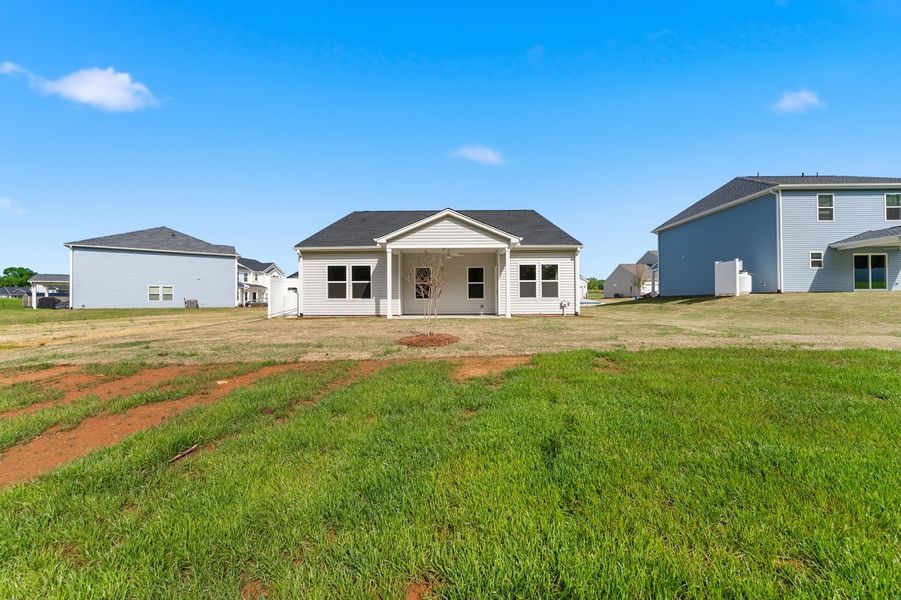 Exterior details and patio area of a home in Radley Place, Chesnee (Image 3).