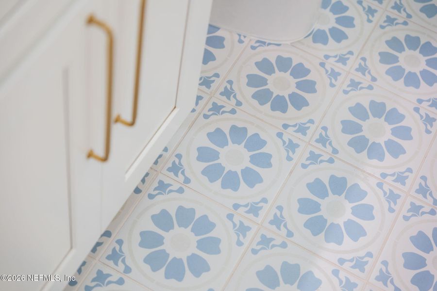 Close-up of interior finishes inside a home in , St. Augustine (Image 10).