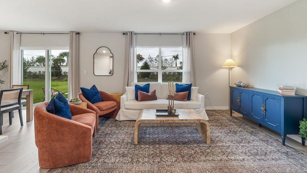 Furnished interior view inside a new home in Mandarin Grove, Palmetto (Image 4).