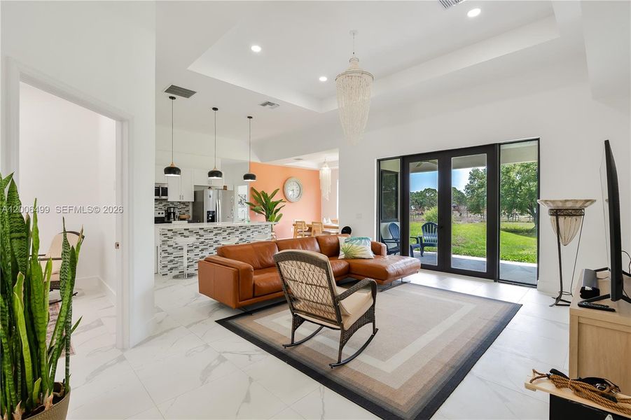 Furnished interior view inside a new home in , Clewiston (Image 4).