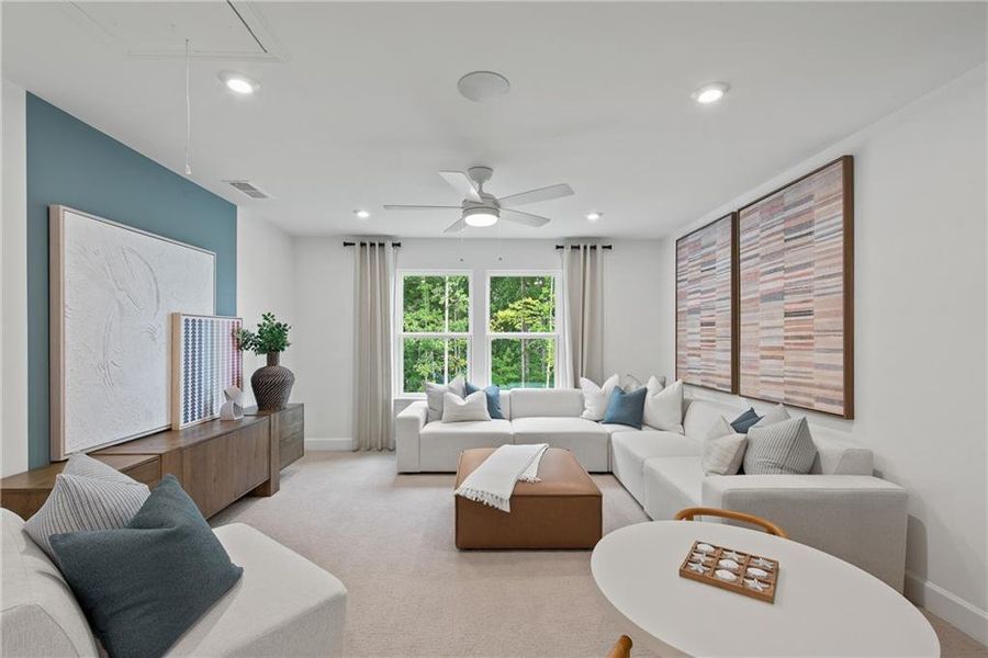 Furnished interior view inside a new home in , Villa Rica (Image 32).