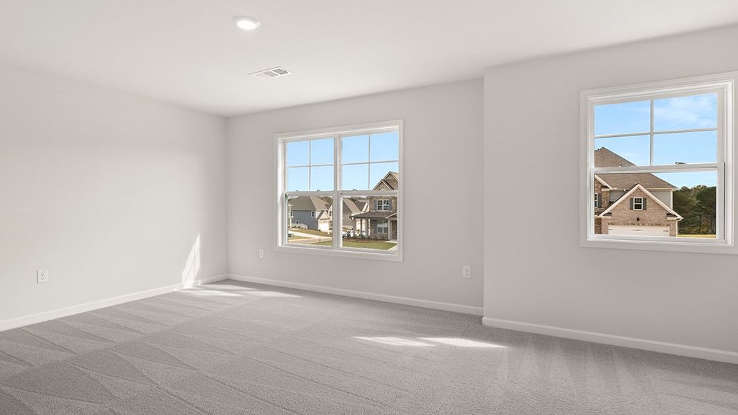 Representative unfurnished interior of a home built from the BELLVIEW by D.R. Horton in Hamptons at Riverwood South, Dallas (Image 22).