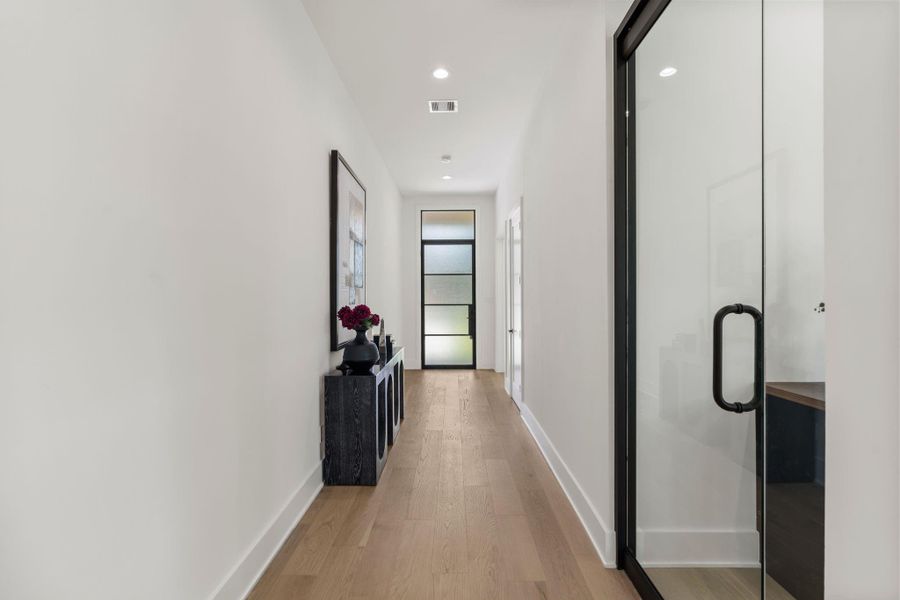 Furnished interior view inside a new home in , Houston (Image 23).