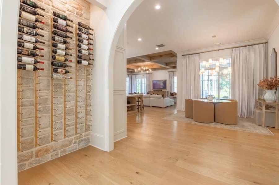 Furnished interior view inside a new home in , Canton (Image 40).