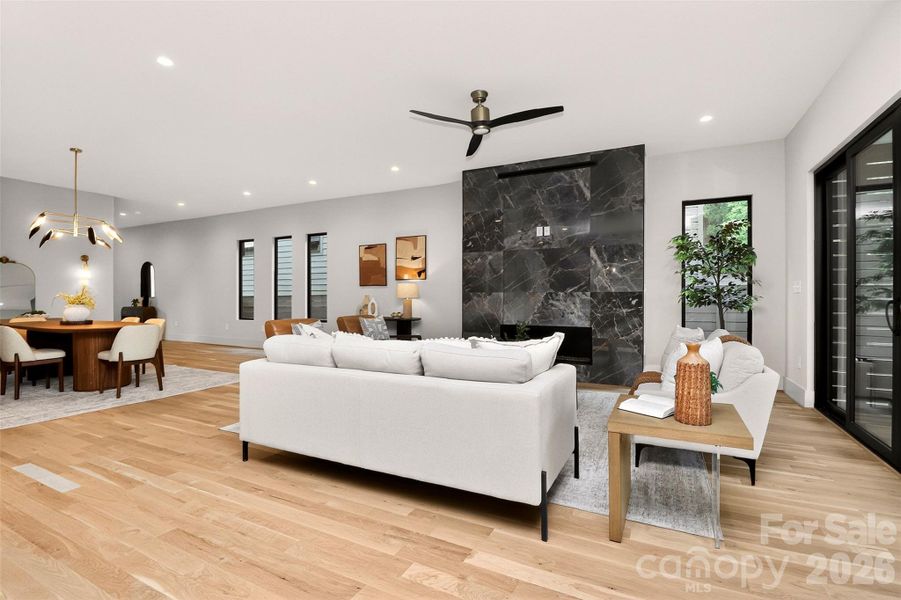 Furnished interior view inside a new home in , Charlotte (Image 27). Furnished interior view inside a new home in , Charlotte (Image 27).