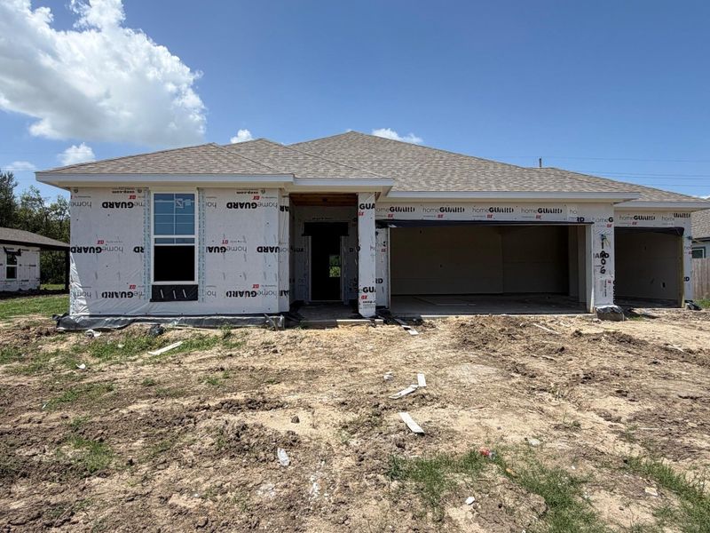 In-progress construction of a new home in Country Creek, Mont Belvieu, TX (Image 23). In-progress construction of a new home in Country Creek, Mont Belvieu, TX (Image 23).