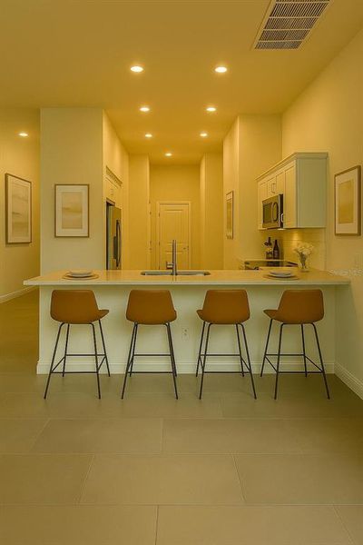 Furnished interior view inside a new home in , Deland (Image 7).