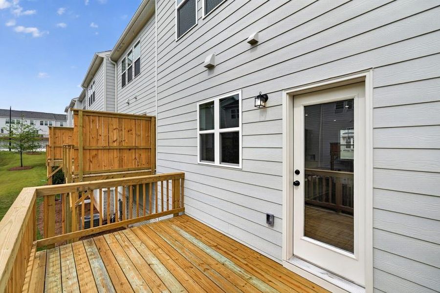 Exterior details and patio area of a home in Somerset at Veterans Memorial, Mableton (Image 2). Exterior details and patio area of a home in Somerset at Veterans Memorial, Mableton (Image 2).