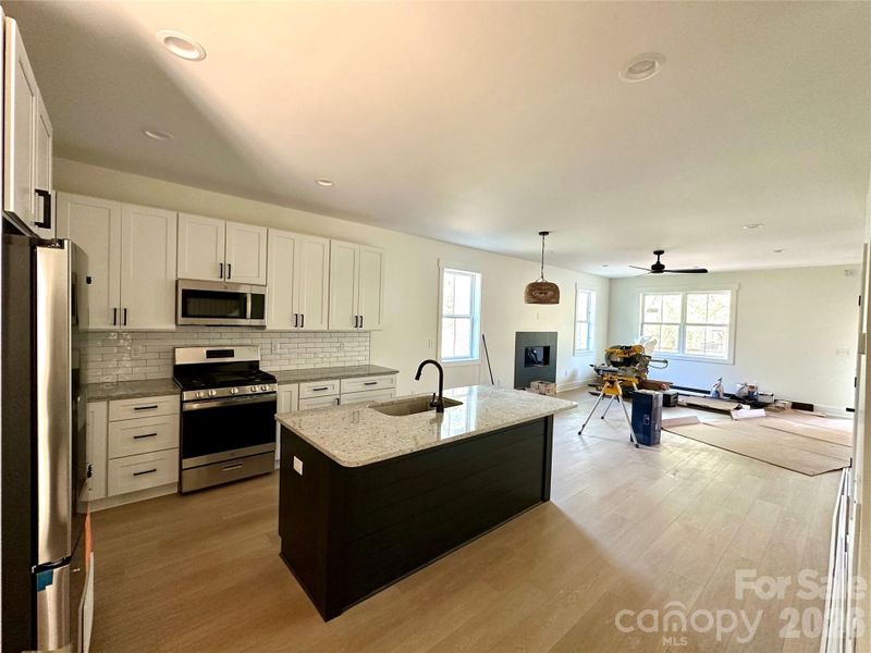 Furnished interior view inside a new home in , Asheville (Image 5).