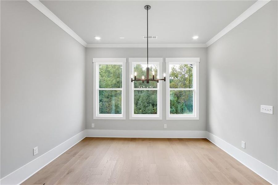 Spacious, unfurnished interior of a new home in Old Town Estates, Dacula (Image 68).