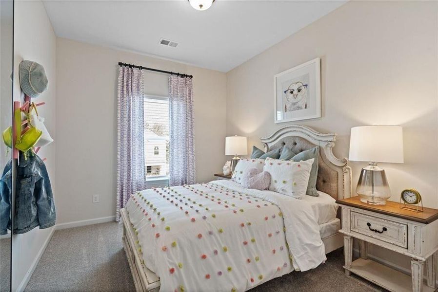 Furnished interior view inside a new home in The Stiles, Cartersville (Image 23).