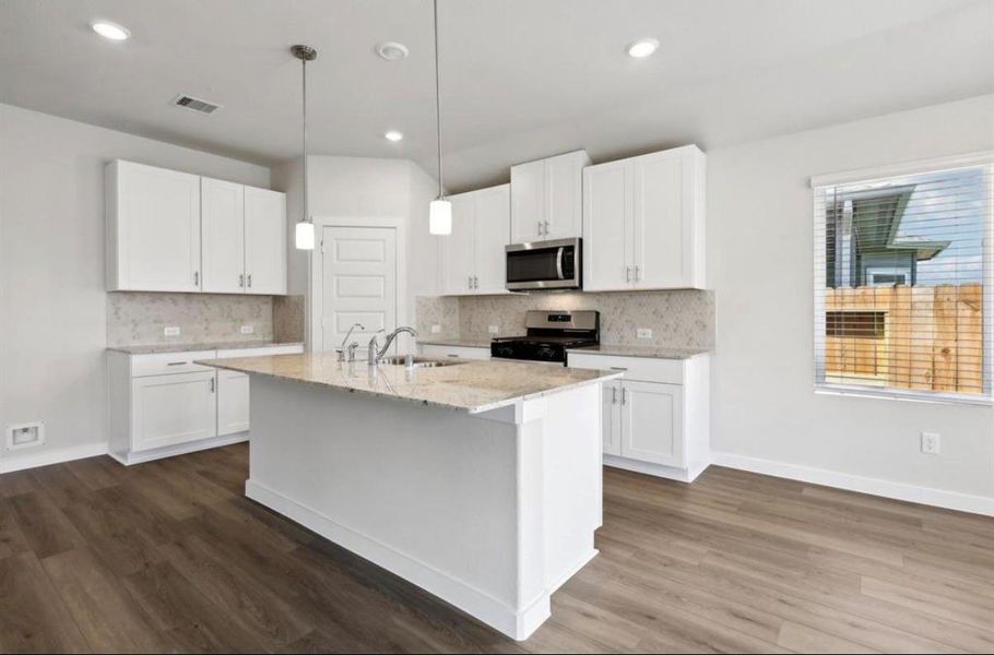 Furnished interior view inside a new home in Wall Street Village, Richmond (Image 14).
