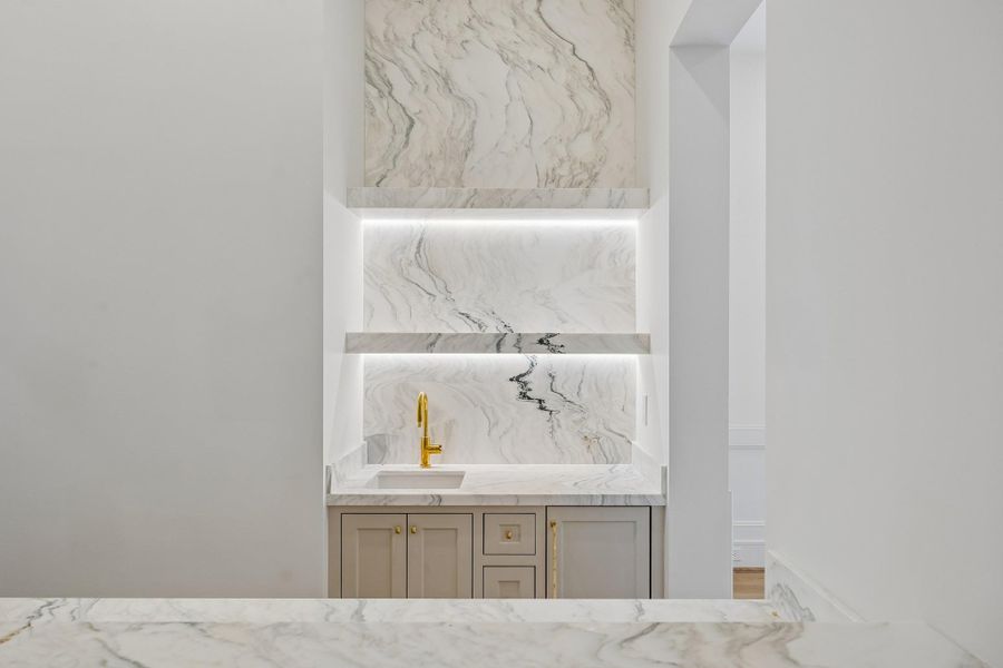 Close-up of interior finishes inside a home in , West University Place (Image 15).