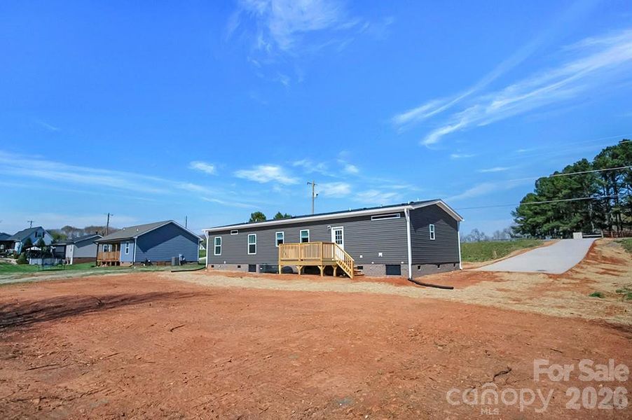 Exterior details and patio area of a home in , Shelby (Image 26).