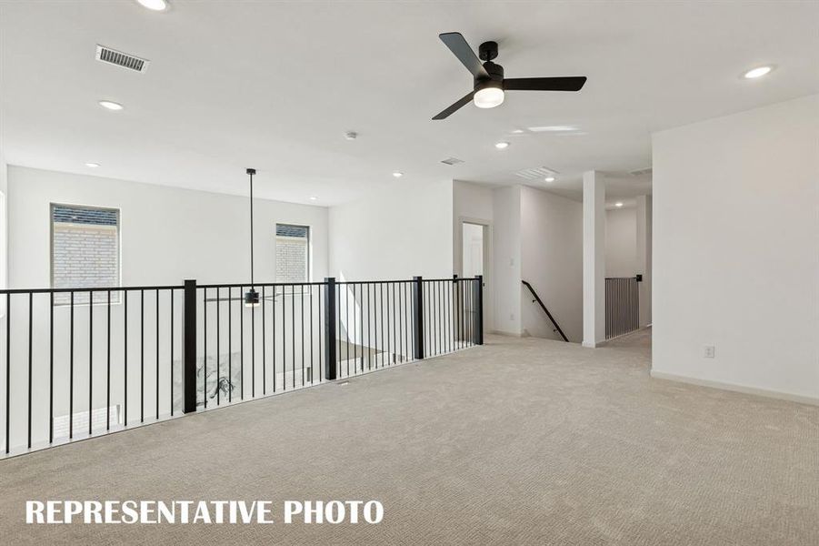 Plenty of family fun time to be enjoyed in the light and bright game room!  REPRESENTATIVE PHOTO