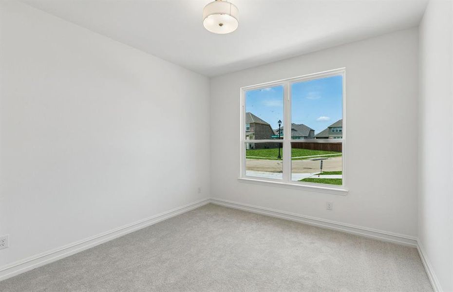 Secondary bedroom on first level