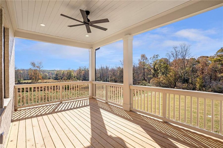 Exterior details and patio area of a home in , Bogart (Image 4).