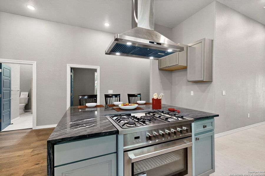 Furnished interior view inside a new home in , San Antonio (Image 37).