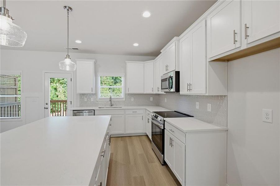 Furnished interior view inside a new home in , Mableton (Image 8).