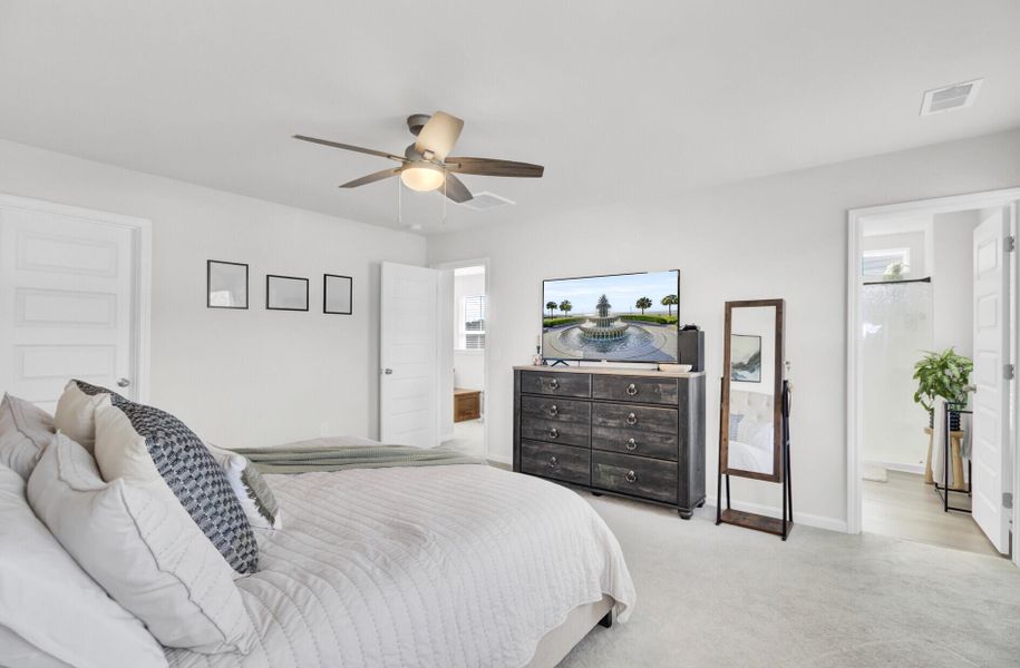 Furnished interior view inside a new home in , Summerville (Image 7).