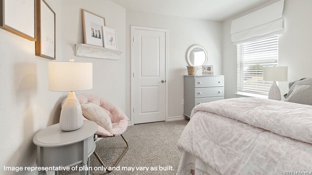 Furnished interior view inside a new home in Brookstone Creek, San Antonio (Image 26). Furnished interior view inside a new home in Brookstone Creek, San Antonio (Image 26).