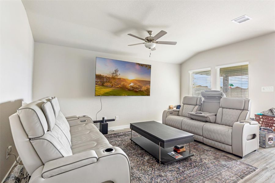 Furnished interior view inside a new home in , Crosby (Image 7). Furnished interior view inside a new home in , Crosby (Image 7).