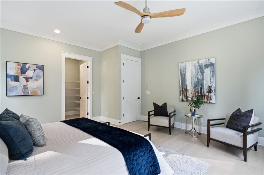 Furnished interior view inside a new home in , Decatur (Image 39).