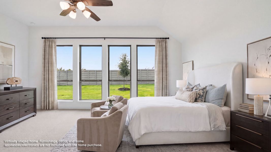 Furnished interior view inside a new home in Ramble, Celina (Image 10).