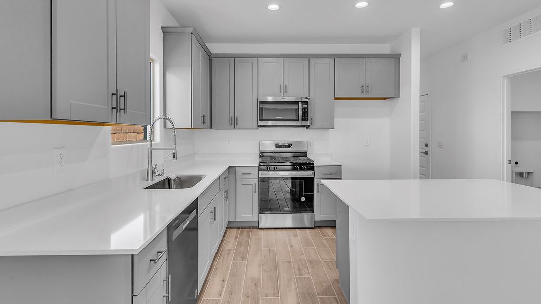 Representative furnished interior of a home built from the Parker by D.R. Horton in The Oasis at Rocking K, Vail (Image 8).