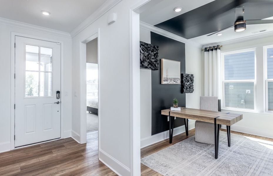 Representative furnished interior of a home built from the Palmary by Del Webb in Del Webb Carolina Ridge, Midland (Image 10).