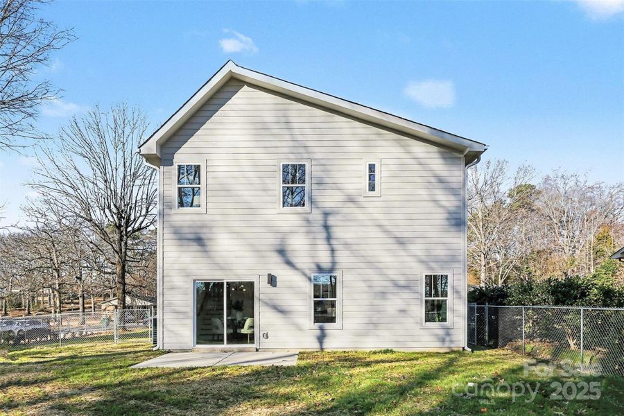Exterior details and patio area of a home in , Stallings (Image 3). Exterior details and patio area of a home in , Stallings (Image 3).