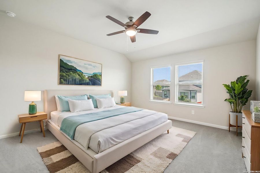 Furnished interior view inside a new home in Arcadia Ridge - Premier Series, San Antonio (Image 15).