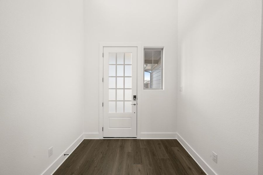 Spacious, unfurnished interior of a new home in The Meadows, Denton (Image 15). Spacious, unfurnished interior of a new home in The Meadows, Denton (Image 15).