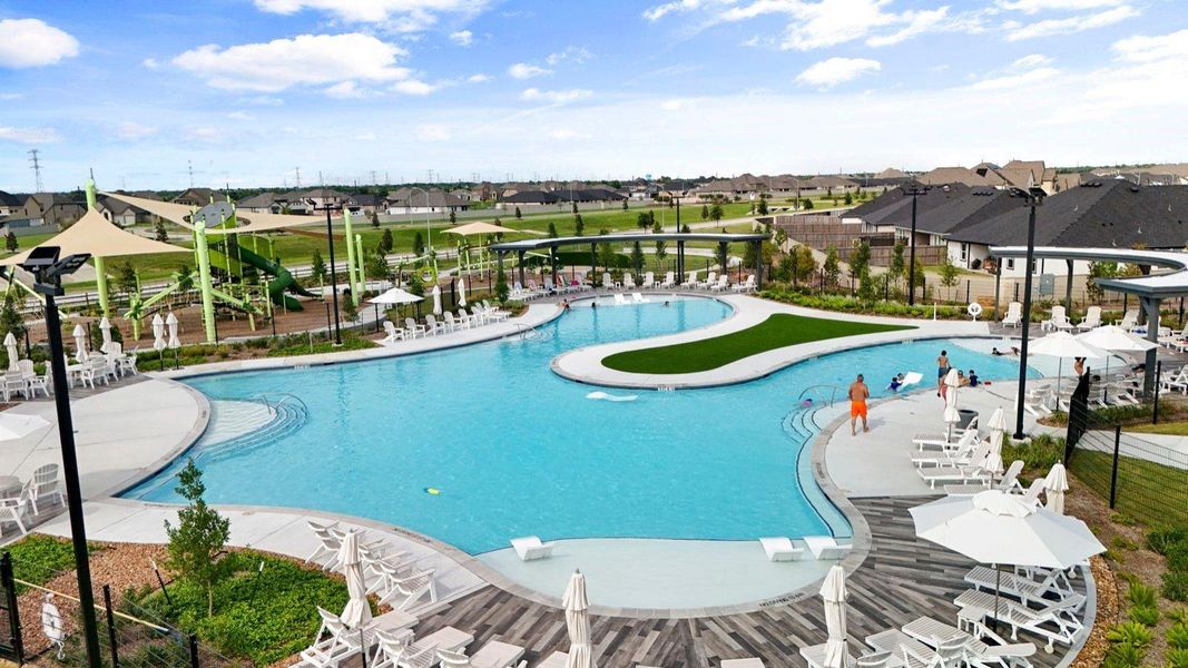 Community pool for those hot summer days