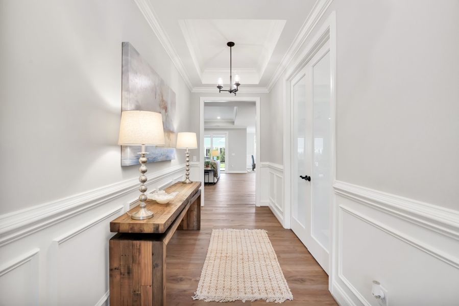 Representative furnished interior of a home built from the Lumina Island by Kent Homes in Oyster Harbour, Supply (Image 88).