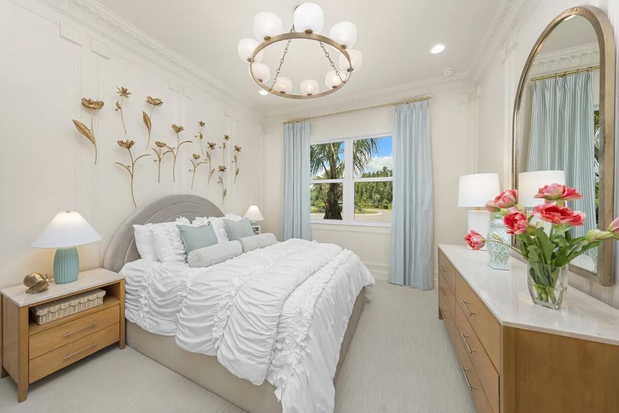 Representative furnished interior of a home built from the Isabella by GL Homes in Valencia Ridge (55+), Wesley Chapel (Image 14). Representative furnished interior of a home built from the Isabella by GL Homes in Valencia Ridge (55+), Wesley Chapel (Image 14).