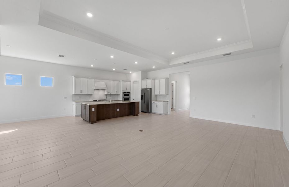 Enjoy natural lighting in the gathering room