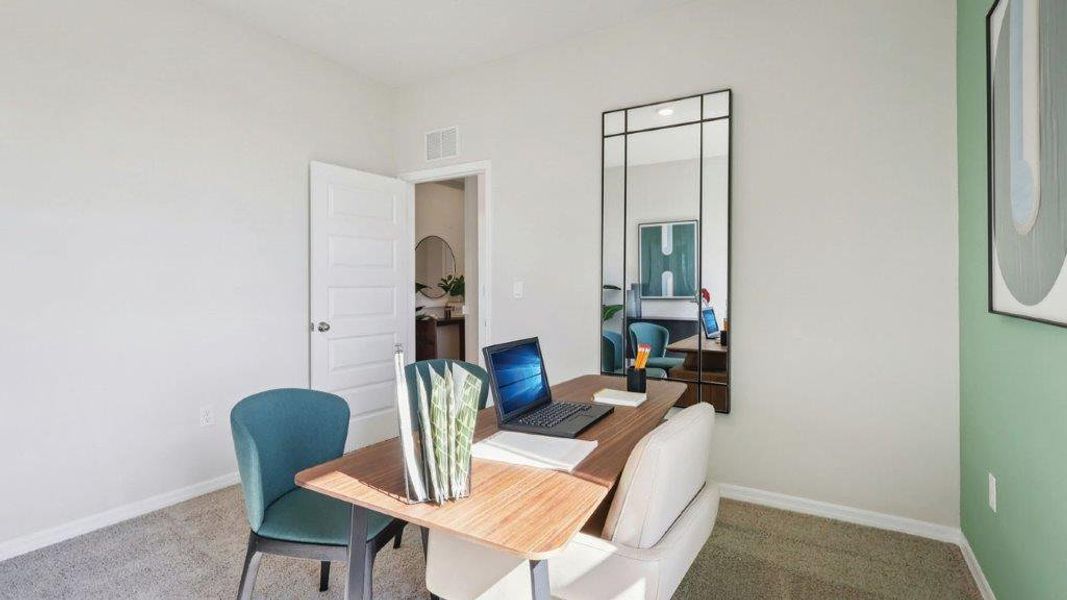 Furnished interior view inside a new home in Hawthorne Ranch, Lakeland (Image 24).