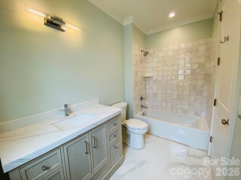 Furnished interior view inside a new home in , Charlotte (Image 12).