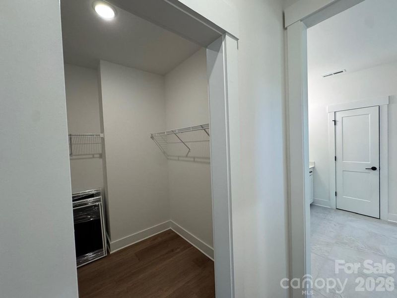 Primary Walk in Closet Primary Walk in Closet