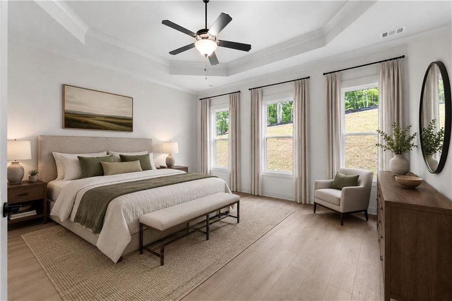 Furnished interior view inside a new home in , Waleska (Image 10).