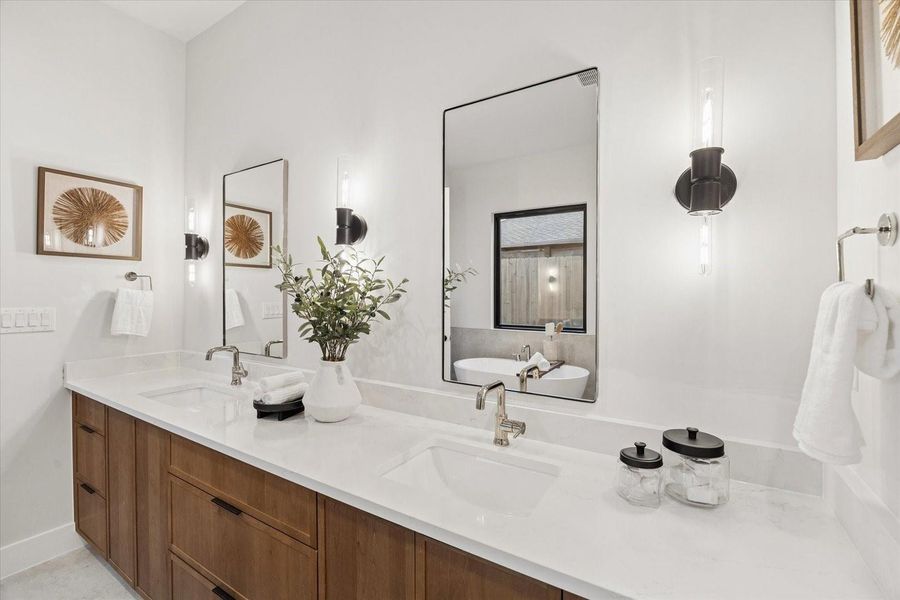 Furnished interior view inside a new home in , Houston (Image 26). Furnished interior view inside a new home in , Houston (Image 26).