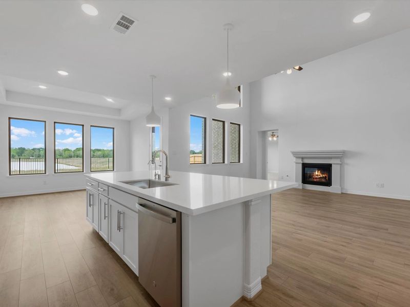 Kitchen. Sample product photo. Actual exterior and interior selections may vary by homesite. Photo may be virtually staged. Kitchen. Sample product photo. Actual exterior and interior selections may vary by homesite. Photo may be virtually staged.