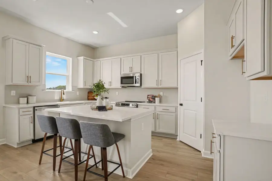 Sample Kitchen photo. Actual structural options and design finishes of home may vary.loorplan at Blue Heron Retreat