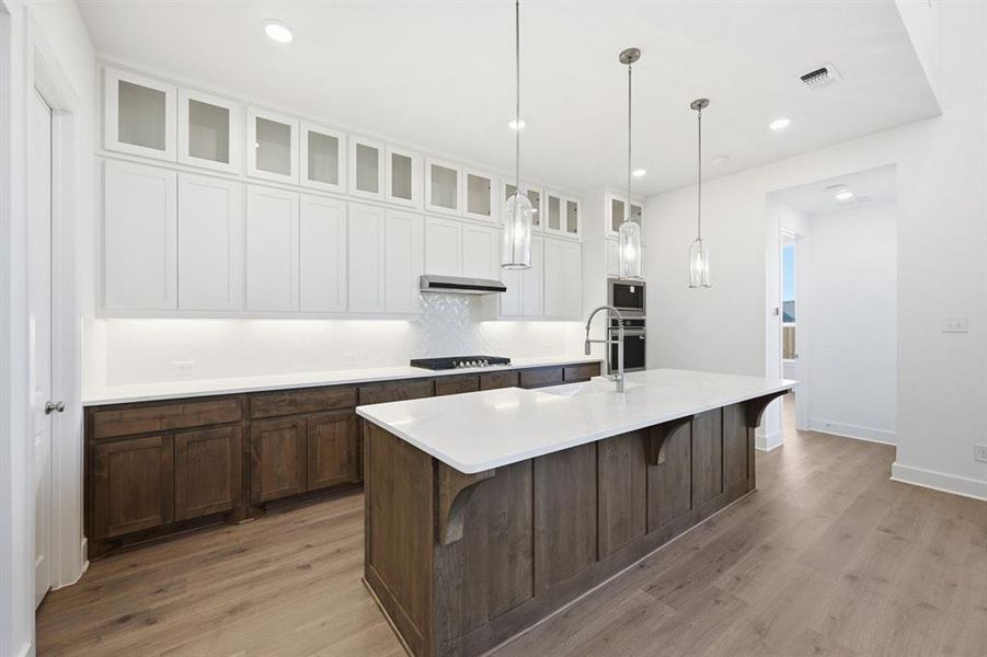 Furnished interior view inside a new home in Mantua Point: 55ft. lots, Van Alstyne (Image 5).