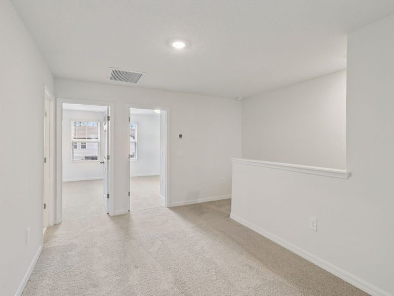 Spacious, unfurnished interior of a new home in Cagan Crossings West, Clermont (Image 10).