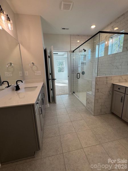 Primary bathroom Primary bathroom