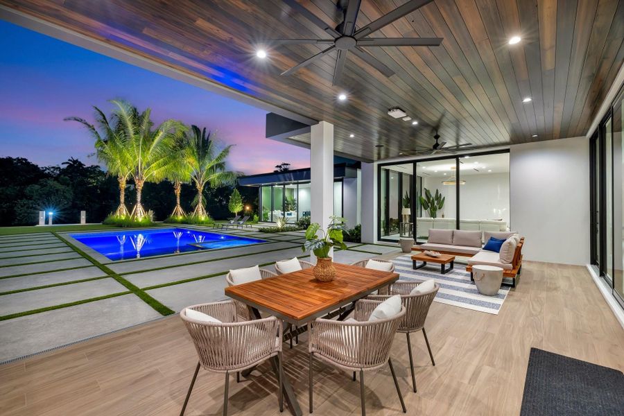 Exterior details and patio area of a home in , Fort Lauderdale (Image 3). Exterior details and patio area of a home in , Fort Lauderdale (Image 3).