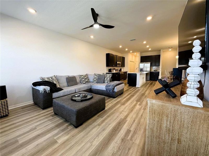 Furnished interior view inside a new home in , St. Cloud (Image 8). Furnished interior view inside a new home in , St. Cloud (Image 8).